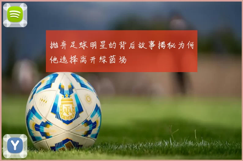 抛弃足球明星的背后故事揭秘为何他选择离开绿茵场